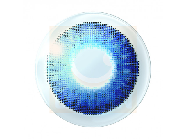 FreshLook® Colorblends® - Брилянтно синьо (Brilliant Blue) - 2 лещи Цветни контактни лещи (2 броя)