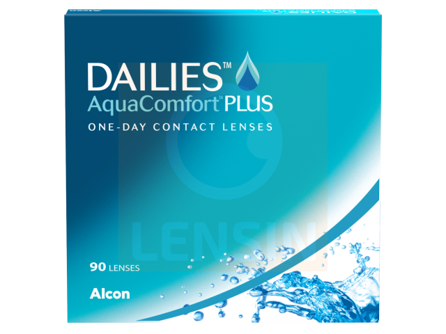 Dailies® Aqua Comfort Plus® (90 броя) Еднодневни контактни лещи (90 броя)