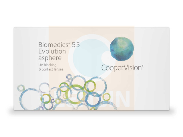 Biomedics® 55 Evolution Aspheric месечни контактни лещи