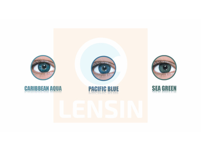 Freshlook Dimensions (6 броя с диоптър) цветни контактни лещи
