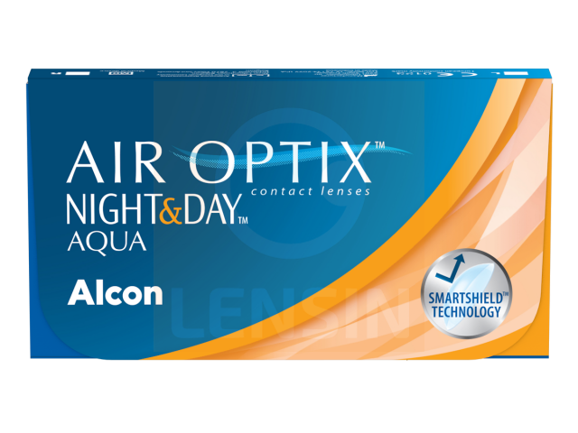 Air Optix® Night & Day® Aqua (1 брой) месечни контактни лещи