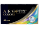Air Optix® Colors - Сиво (Grey) Дишащи цветни контактни лещи (2 броя)