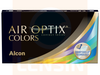 Air Optix® Colors - Брилянтно синьо (Brilliant Blue) - 2 лещи