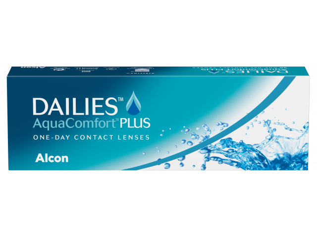 Dailies® Aqua Comfort Plus® (10 лещи) Еднодневни контактни лещи (10 броя)