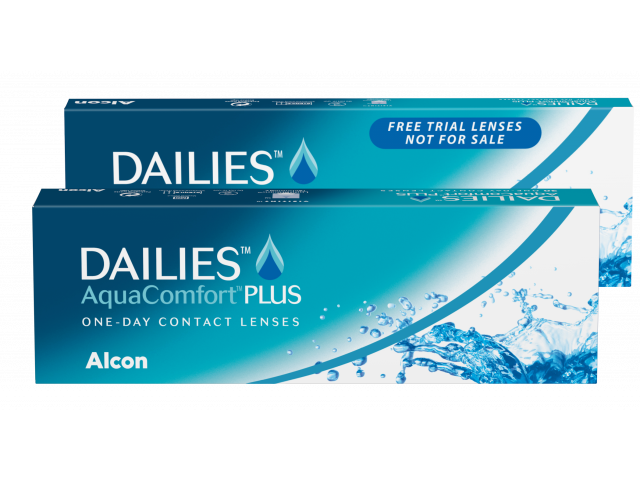 Dailies® Aqua Comfort Plus® (30 лещи + 5 подарък) Еднодневни контактни лещи (30 + 5 броя - подарък)