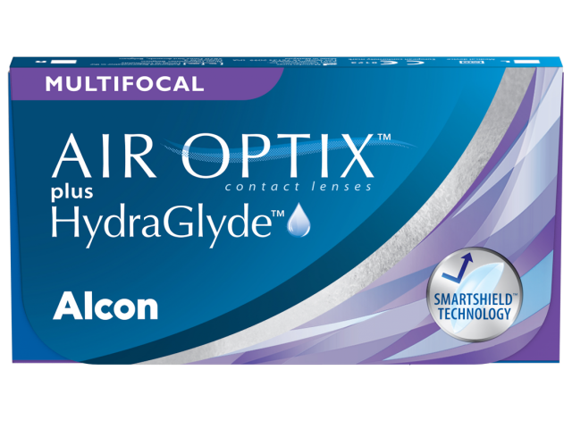 Air Optix® HydraGlyde® Multifocal (1 леща) мултифокални контактни лещи