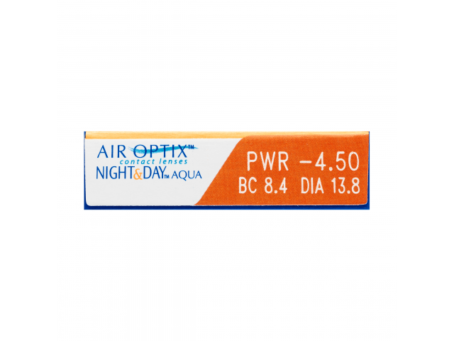Air Optix® Night & Day® Aqua (3 лещи) месечни контактни лещи