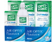 Air Optix® HydraGlyde® (6 + 6 лещи) + 2 Разтворa Opti-Free Pure Moist 300 + 60 ml Пакети с Air Optix plus HydraGlyde