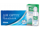Air Optix® HydraGlyde® (3 + 3 лещи)  + Opti-Free Pure Moist 90 ml месечни контактни лещи