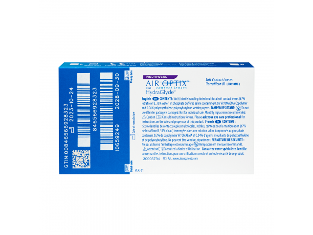 Air Optix® HydraGlyde® Multifocal (1 леща) мултифокални контактни лещи