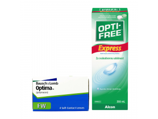 Optima FW (2 + 2 лещи) + OPTI-FREE® Express® 355 ml