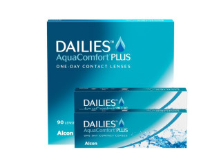 Dailies® Aqua Comfort Plus® (90 лещи + 10 подарък)