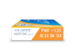 Air Optix® Night & Day® Aqua (6 лещи)