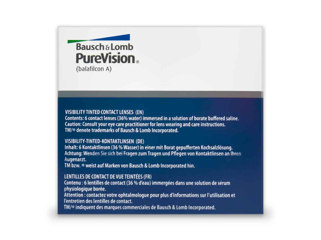 PureVision® (1 леща) месечни контактни лещи