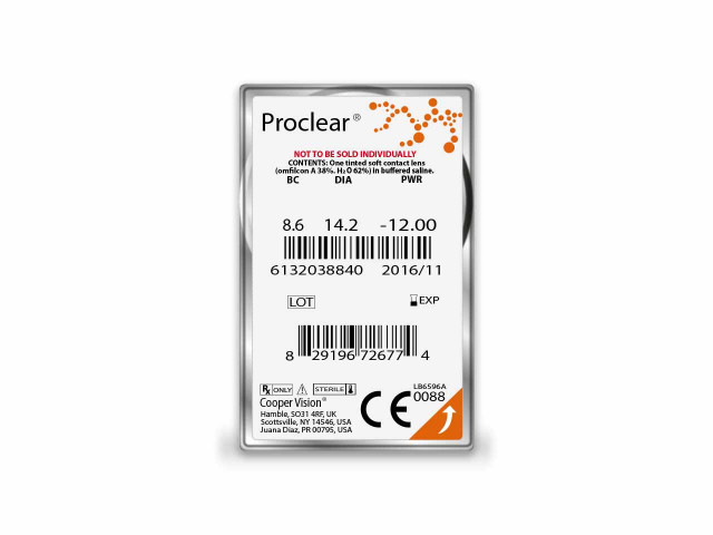 Proclear® месечни контактни лещи