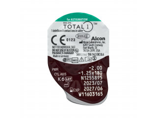 Dailies Total1® for Astigmatism (30 лещи + 5 лещи подарък)
