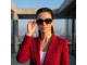 KATRIN JONES KJ0916-C-001-G16 – Дамски слънчеви очила с Правоъгълна рамка Дамски слънчеви очила