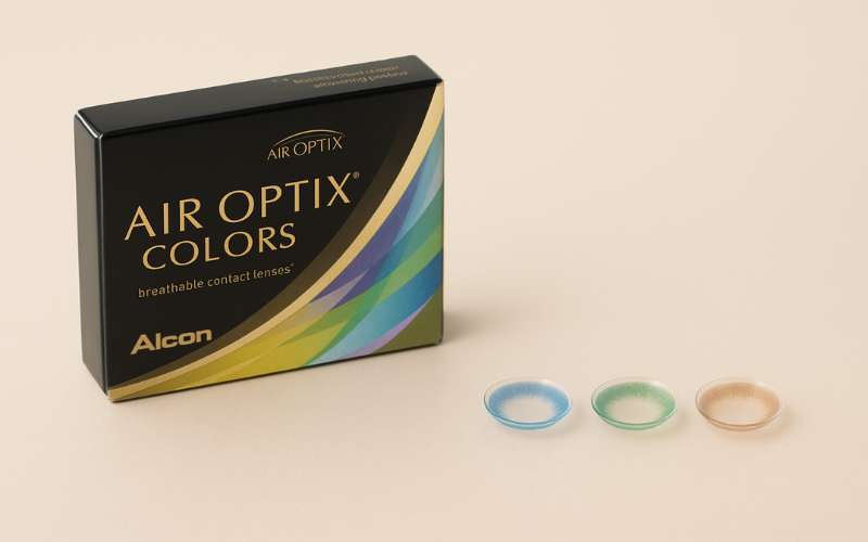 Air Optix Colors – цветни контактни лещи с висока кислородна пропускливост